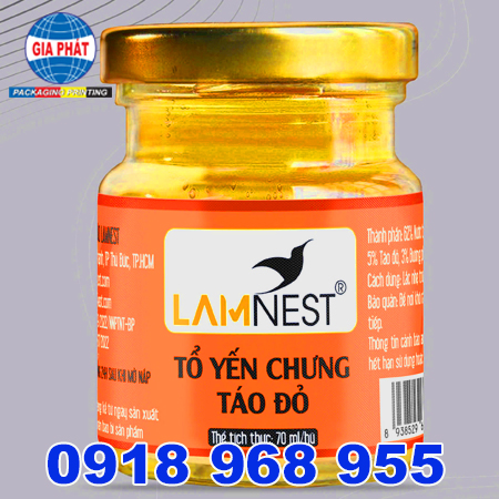 In nhãn decal hủ yến| baobigiaphat.vn